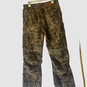 Camo Loose fit Jeans Cargo pants Unisex Size Large